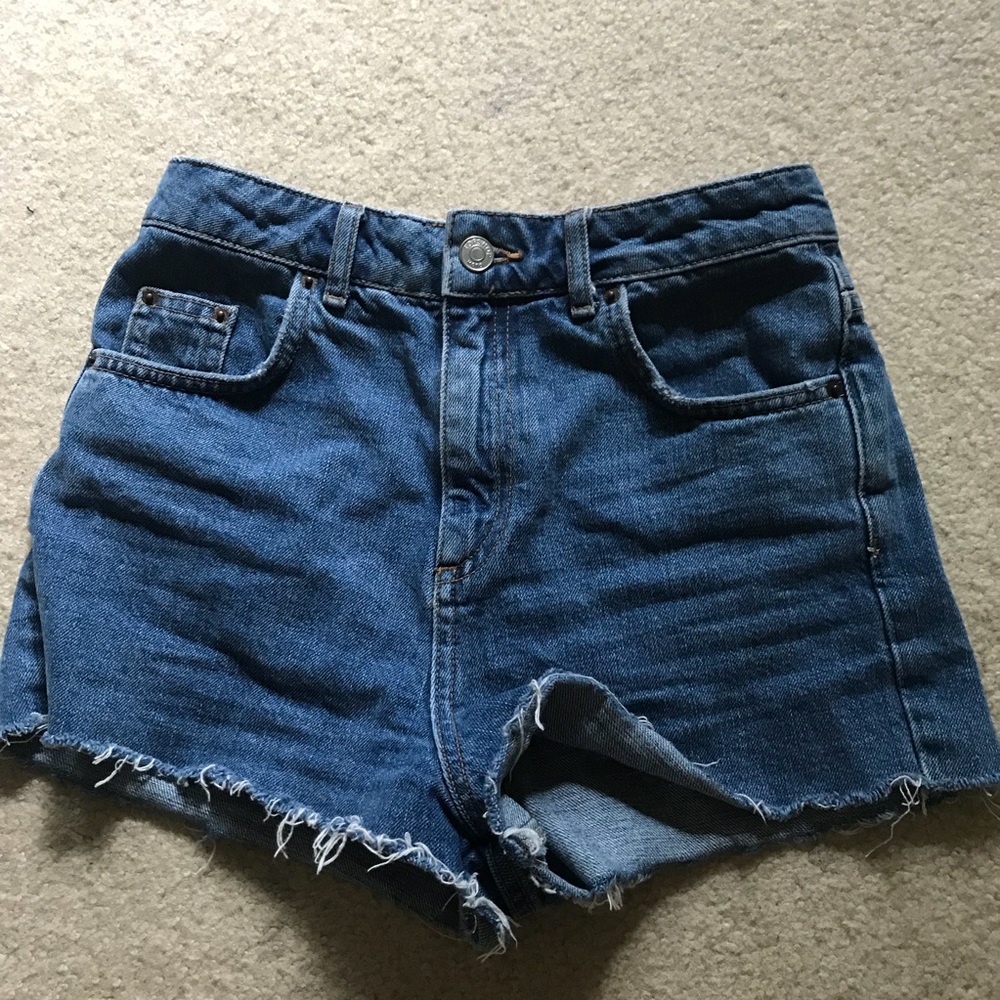 Topshop moto shorts